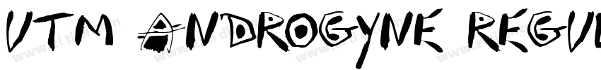 UTM Androgyne Regula字体转换